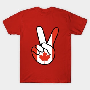 Canada V Sign T-Shirt